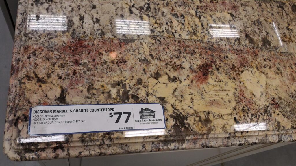 Granite Countertop for sale at Lowe's